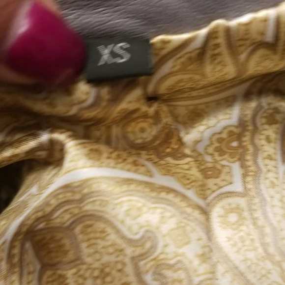 Gorgeous multicolored gray leather jacket XS - Picture 8 of 9